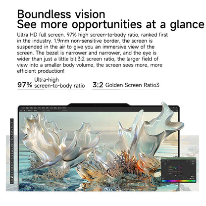 PC portable Lenovo Thinkbook X 2024 AI 13,5" 2,8K 120Hz Intel Core Ultra 5 125H/Ultra 9 185H 16G/32GB RAM 8400MHz PCIE4.0