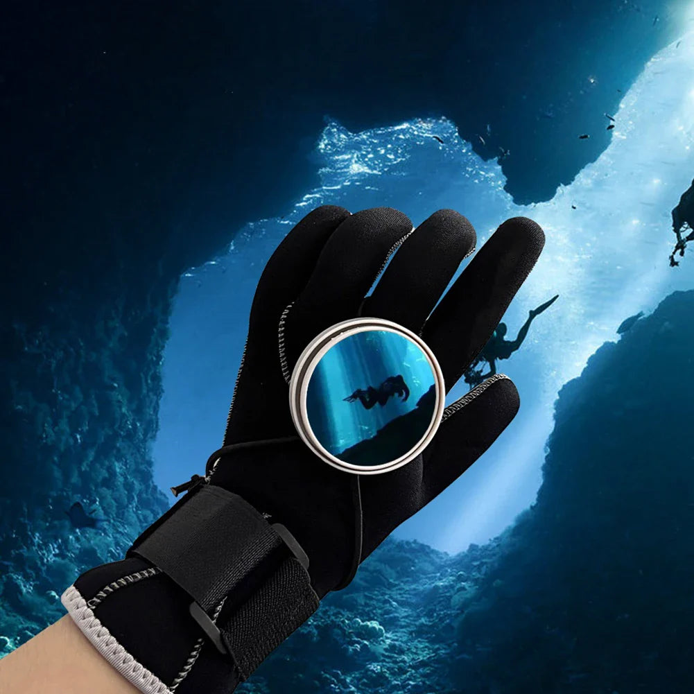 Rétroviseur de plongée avec cordon, équipement de sécurité pour Sports aquatiques, outil de suspension latérale pour plongée BCD, sécurité des sports aquatiques sous-marins
