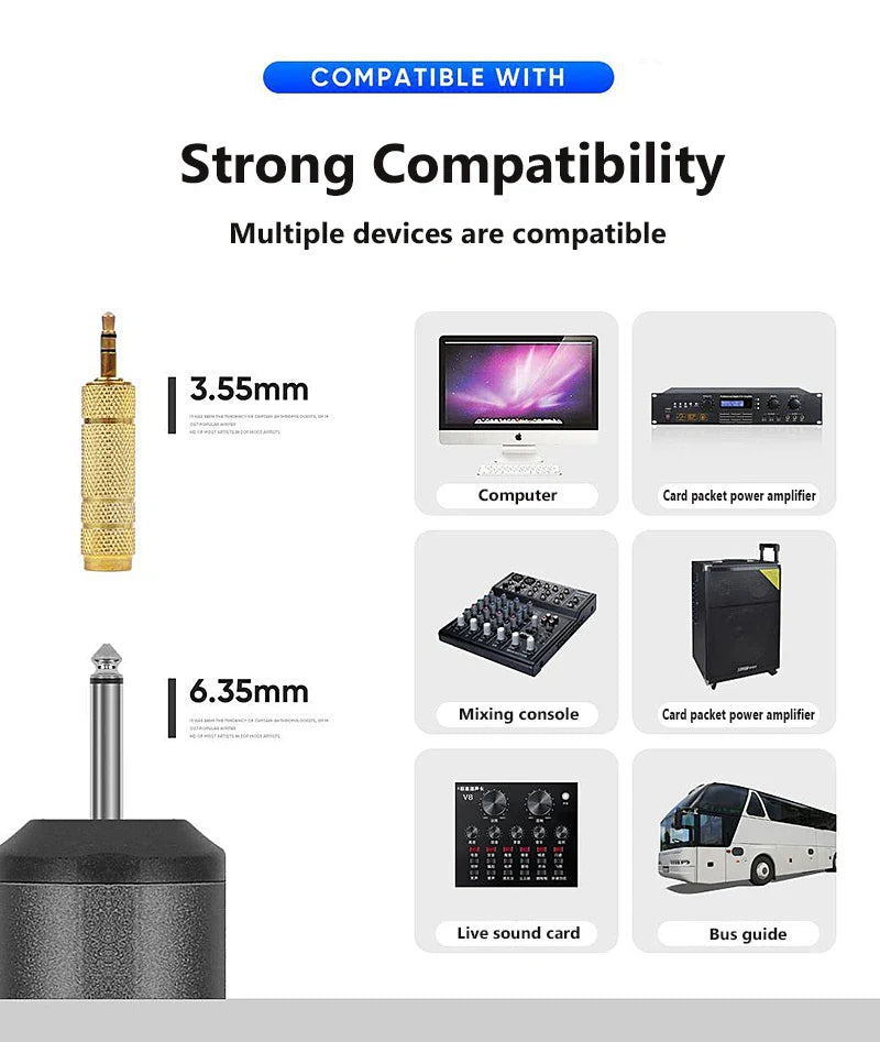UHF Speech Wireless Microphone Lapel Headset Mini Portable Receiver Transmitter Professional Public Speaking Plug And Play