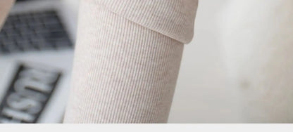 Leggings 420g 92% coton avec doublure polaire pour vêtements d'hiver, polaire d'agneau épaisse en coton pour femmes, pantalon chaud gris taille haute