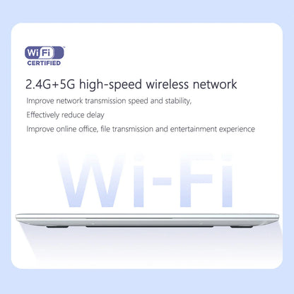 15.6 inch Intel N95 Business Laptop 16GB RAM 512GB SSD Backlit Keyboard With Fingerprint Bluetooth Camera for PS Office 365