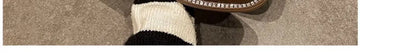 Versatile Western Cowboy Boots Summer Coarse Heel Embroidered Sleeve Knight Boots Mid Barrel Square Head Horseshoe Large