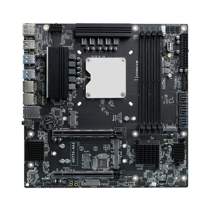 Erying NAS Gaming Motherboard CPU Combo i5 14500HX Core processor 4*NVME 12*SATA 4*DDR5 2*PCIe4.0 1*10G Network Lan Mainboard