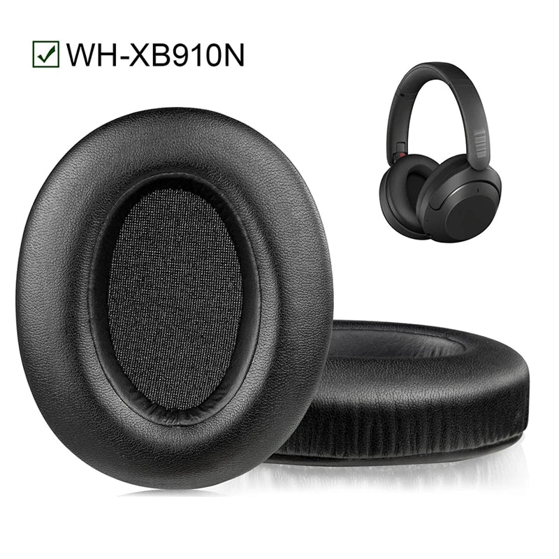 KUTOU Replacement Ear Pad High Quality Foam Cushions for Sony WH-XB910N WH XB910N XB910 Headphone Earpads Cover