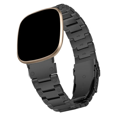 Stainless Steel Strap For Fitbit Versa 4 Sense 2 Watch Metal Wristband Loop For Fitbit Versa 3 Sense Replacement Bracelet Band