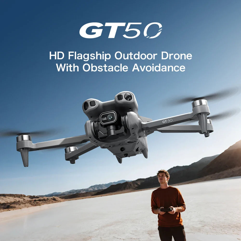 Drone professionnel avec double caméra 4K, drone vidéo, quadrirotor, 360, évitement intelligent d'obstacles, cadeau, nouveau, 2022