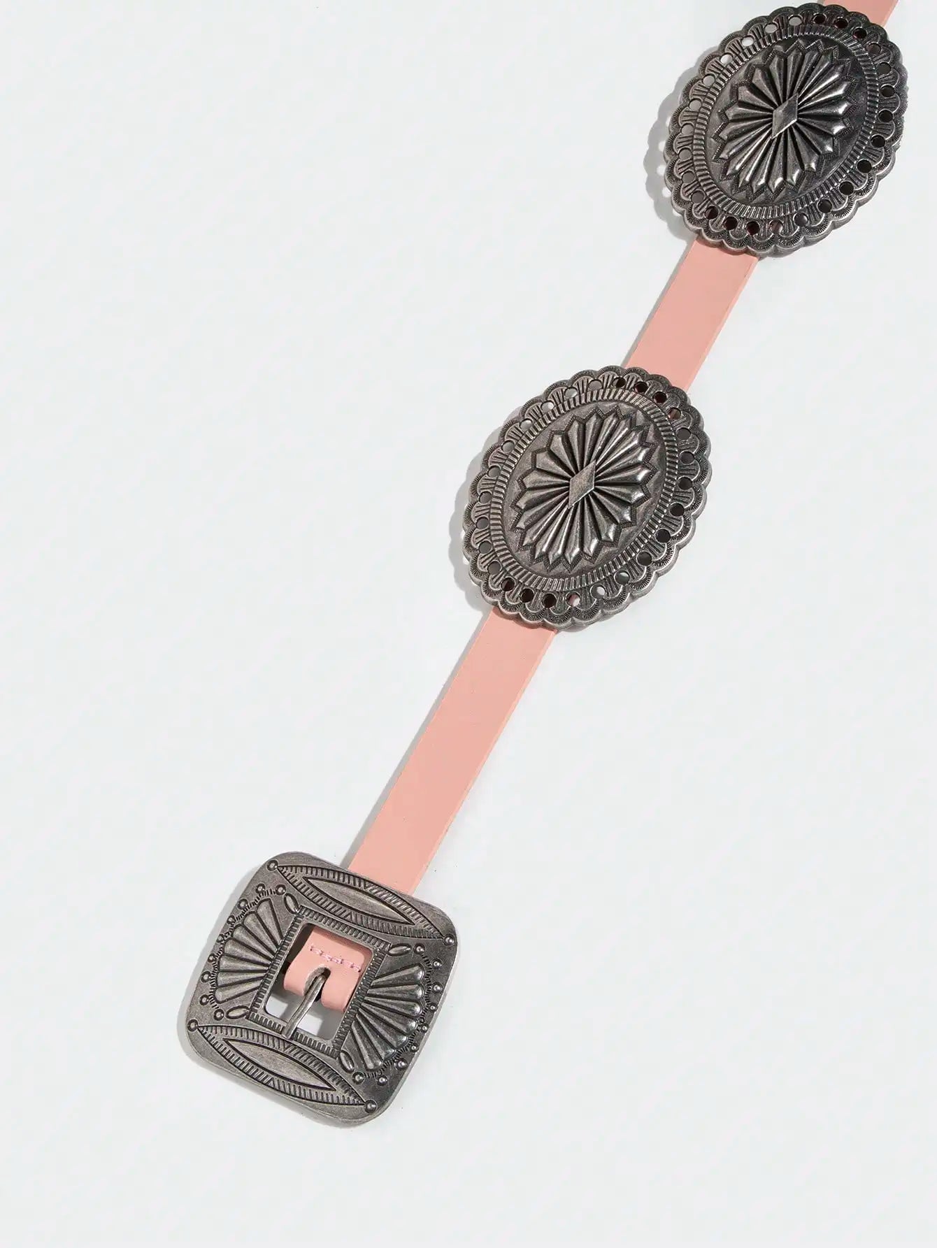 Ceinture robuste en métal sculpté pour femmes, 1 pièce, Style Punk, accessoire Cowboy Cowgirl, Boho
