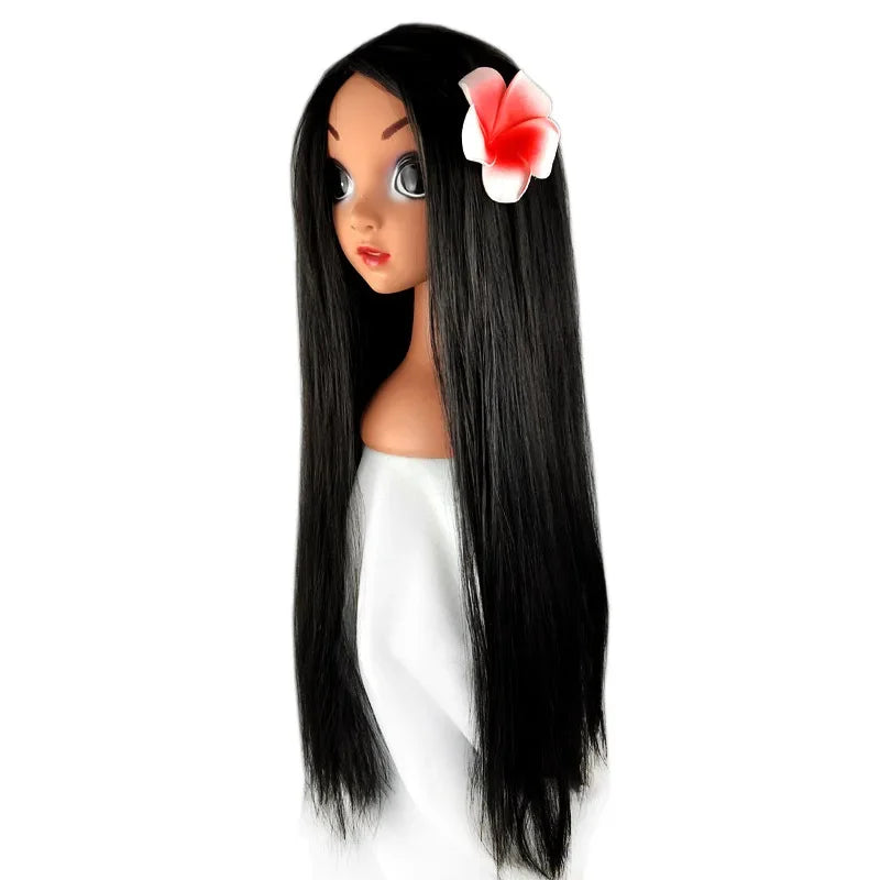 Lilo and Stitch Costume Girl Hawaii Costume Red Frock Halloween 2025 Lilo Vestido Summer Casual Robes