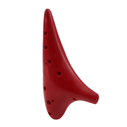 Ocarina Alto C Tuning en résine plastique pour adultes et enfants, flûte multicolore, 12 trous, nouveau