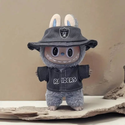 Labubu is wearing a pendant Labubu key chain baby clothes, men's street-fried sweaters, and tide brand suits blythe doll clothes