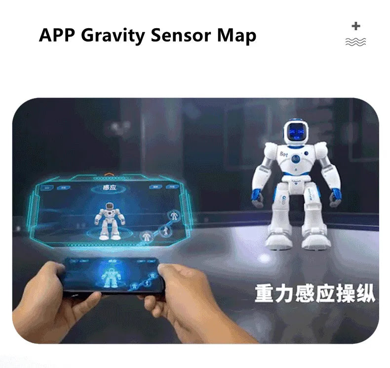 Application Control 2.4GHz, Dual Mode Programming, Demo, RC Robot, Walk/Slide Switch, Touch Sensing, Voice Recording, Singing, Dancing, Puzzle, RC Toys