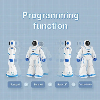 Jouet robot intelligent à détection de gestes et tactile : robot spatial télécommandé programmable