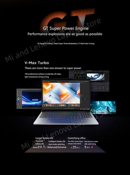 Lenovo Xiaoxin Pro 16 2025 GT AI 7 H 350/AI 9 H 365 16 pouces 32 Go 1 To 2.8K 120Hz OLED Gris