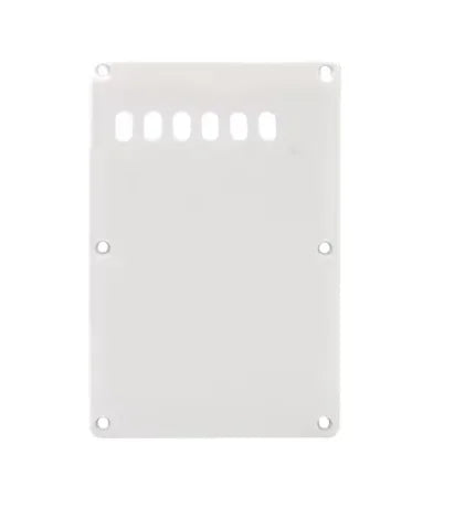 ABS 6 trous guitare Tremolo cavité couverture plaque arrière Standard guitare remplacement pour ST guitare électrique partie accessoires