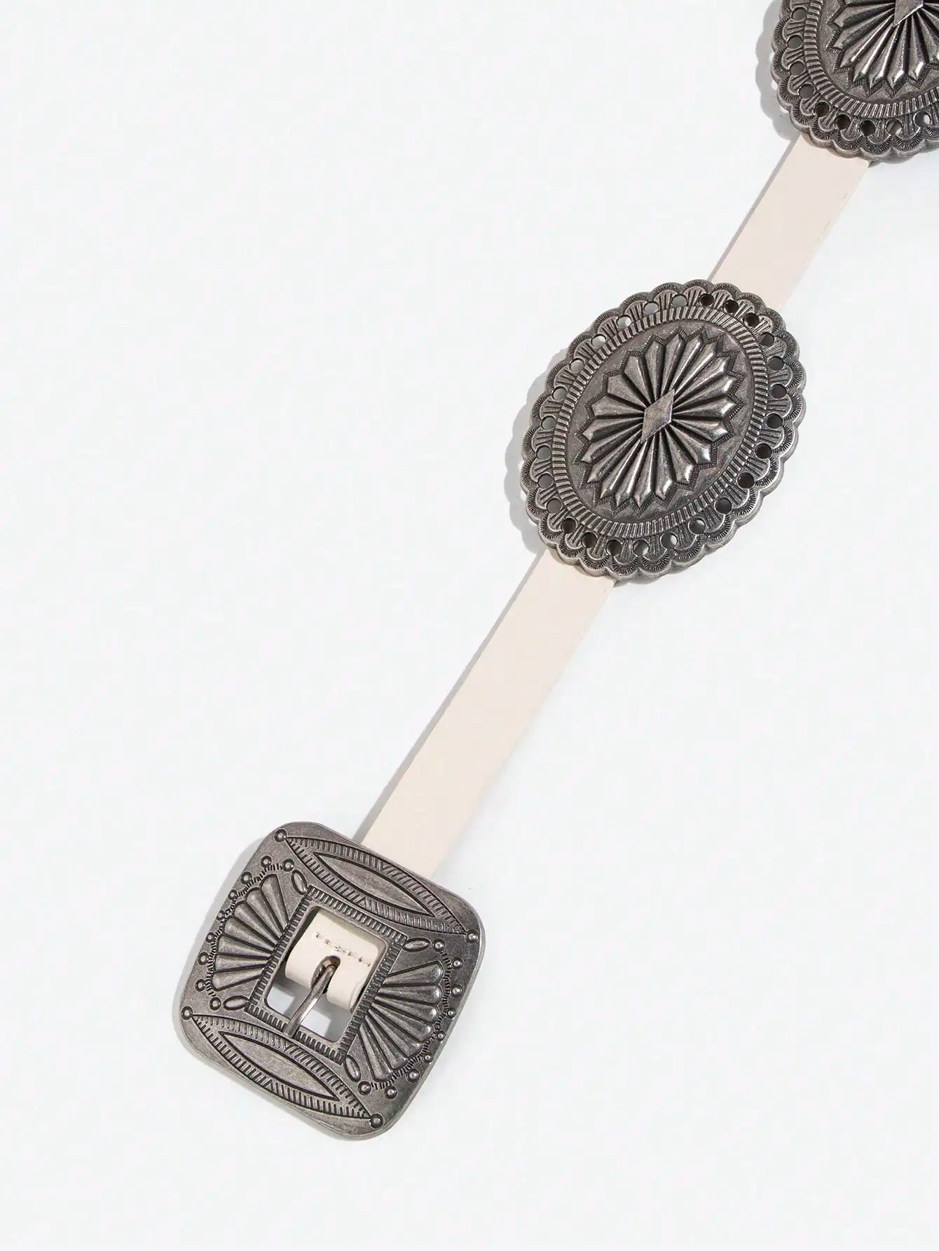 Ceinture robuste en métal sculpté pour femmes, 1 pièce, Style Punk, accessoire Cowboy Cowgirl, Boho