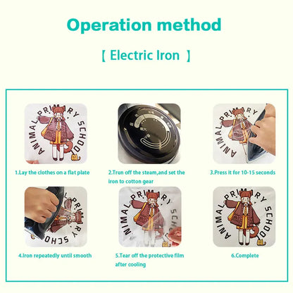 Stitch Love Cartoon Stickers  Iron-on Transfers for Clothing Firm and Fadeless  Stickers Easy to Use DIY Decoration