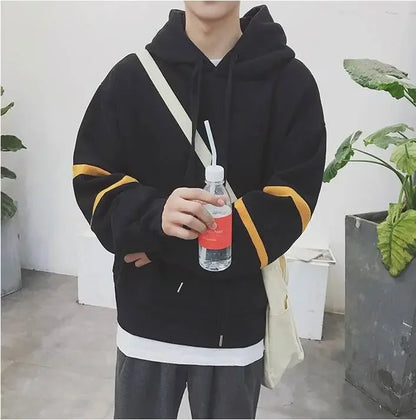 PVD-Sweat à Capuche en Coton pour Homme, Vêtement Chaud, Simple, de Luxe, de Styliste, Emo, Bon Marché, Nouveauté Automne Hiver