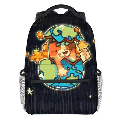 2024 New Bluey Animation Peripheral Children'S Outdoor Storage Bag Printed Backpack School Student Large Capacity Travel Bag