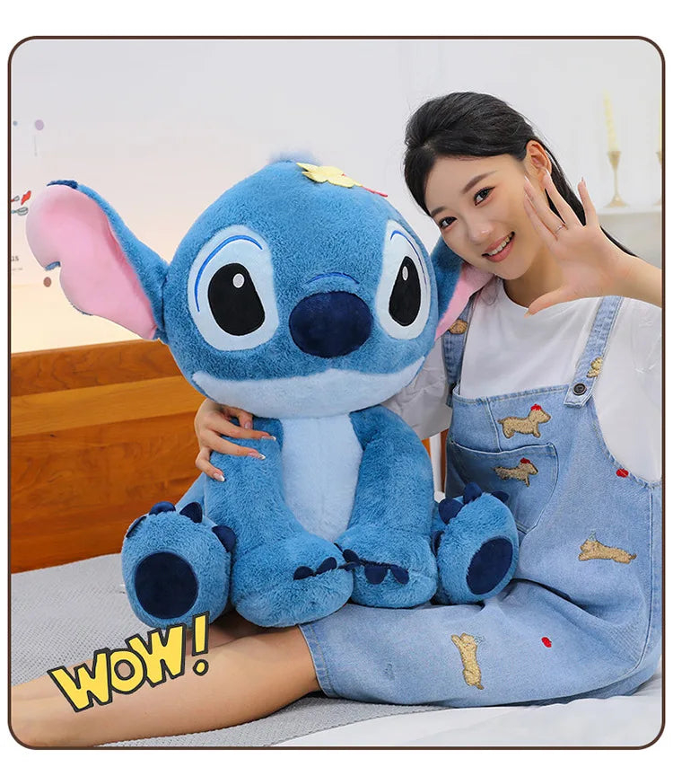 Interstellar Baby Stitch Plush Toy Cute Plush Doll Cartoon Stitch Pillow Home Decoration Children's Holiday Gift