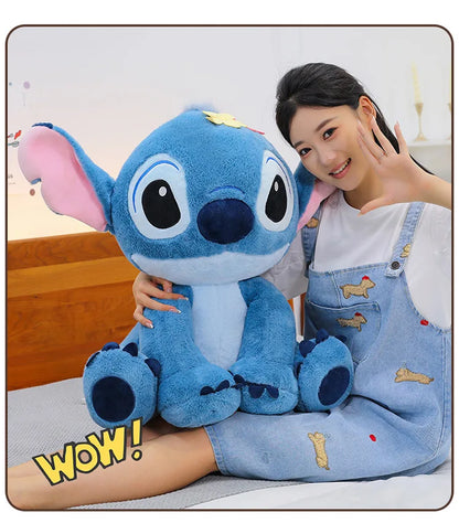 Interstellar Baby Stitch Plush Toy Cute Plush Doll Cartoon Stitch Pillow Home Decoration Children's Holiday Gift
