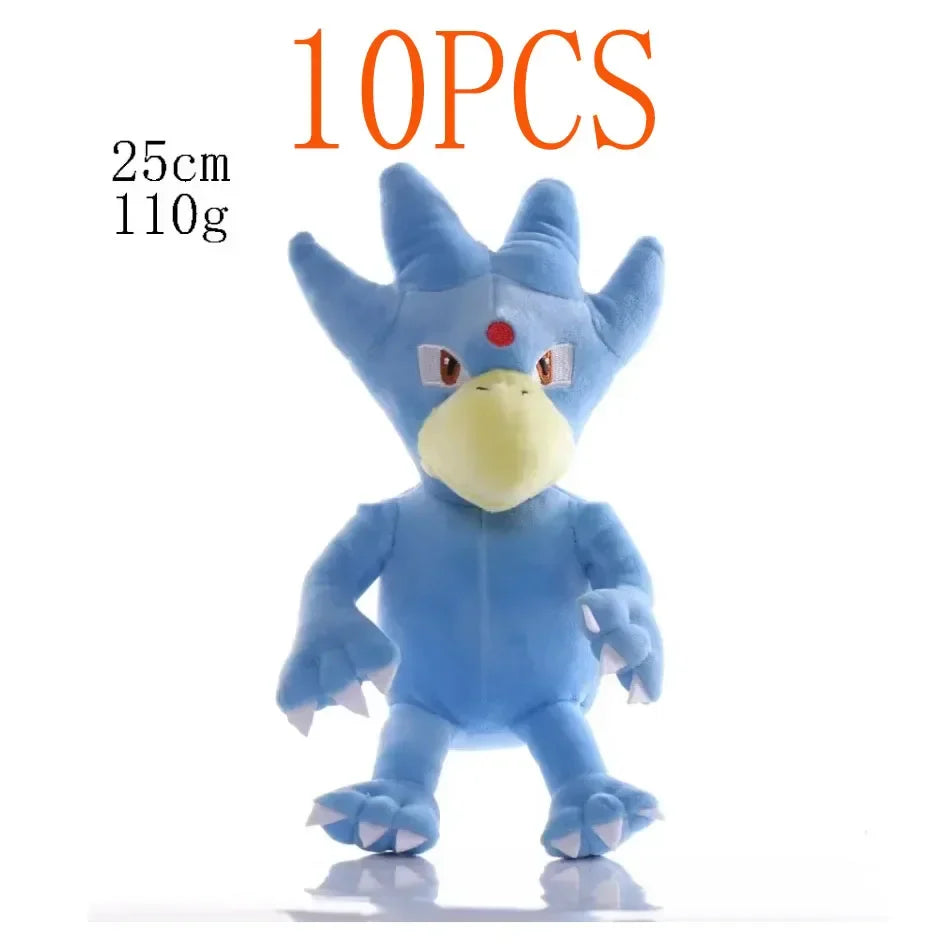 2025@@@@10PCS 20cm Pokemon Stuffed Plush Toys Kawaii Pikachu  Anime Doll Kids Birthday Kawaii Cute Soft Children Stuffed Plush