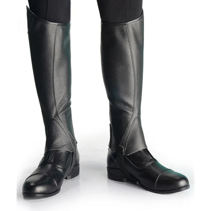 Leather  Riding Gaiters ex Cowhide ba Riding Equipment Knight Leg Protection Sport Fitn Fans Supplies