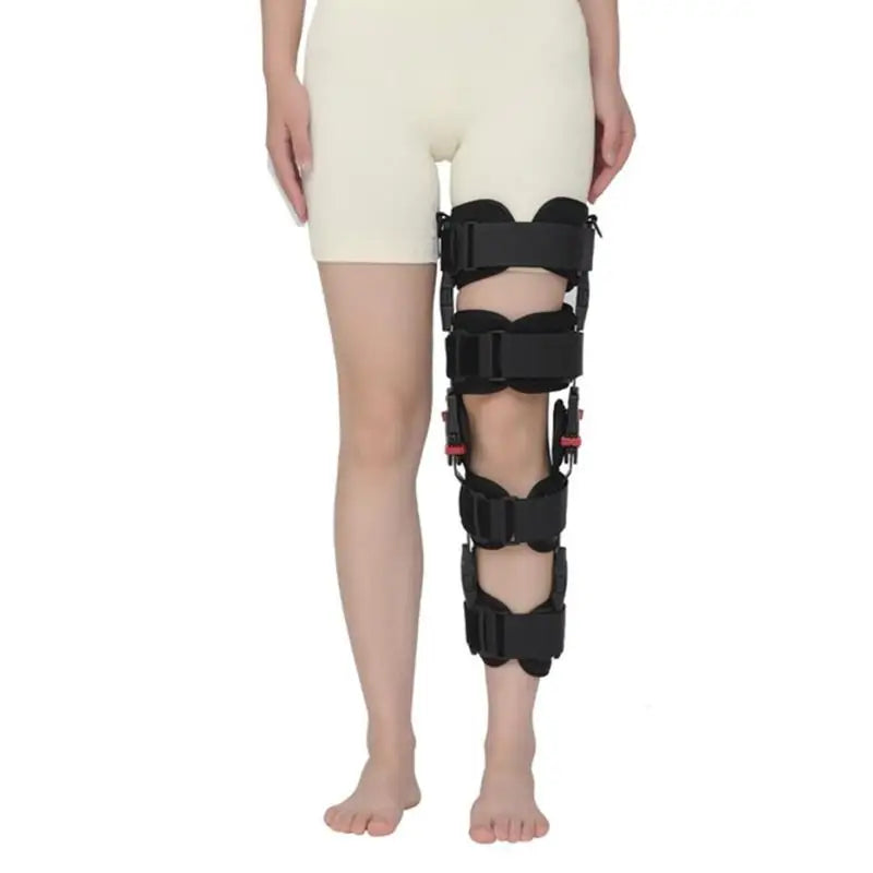 Stabilisateur de soutien orthopédique après chirurgie, genouillère articulée réglable, civière de Fixation des articulations du genou, stabilisateurs de récupération des jambes
