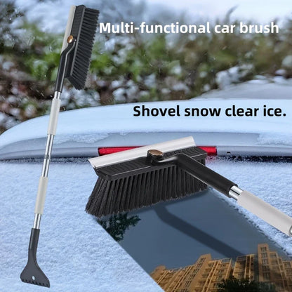 Grattoir à glace pour pare-brise de voiture, brise-glace, nettoyage rapide, brosse en verre, dissolvant de neige, outil de nettoyage de vitres automobiles, pelle à neige d'hiver
