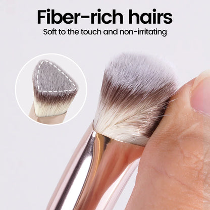 MAANGE-Pinceau de maquillage sous les yeux, brosse triangulaire pour fond de teint, mélange de crème liquide, outils cosmétiques