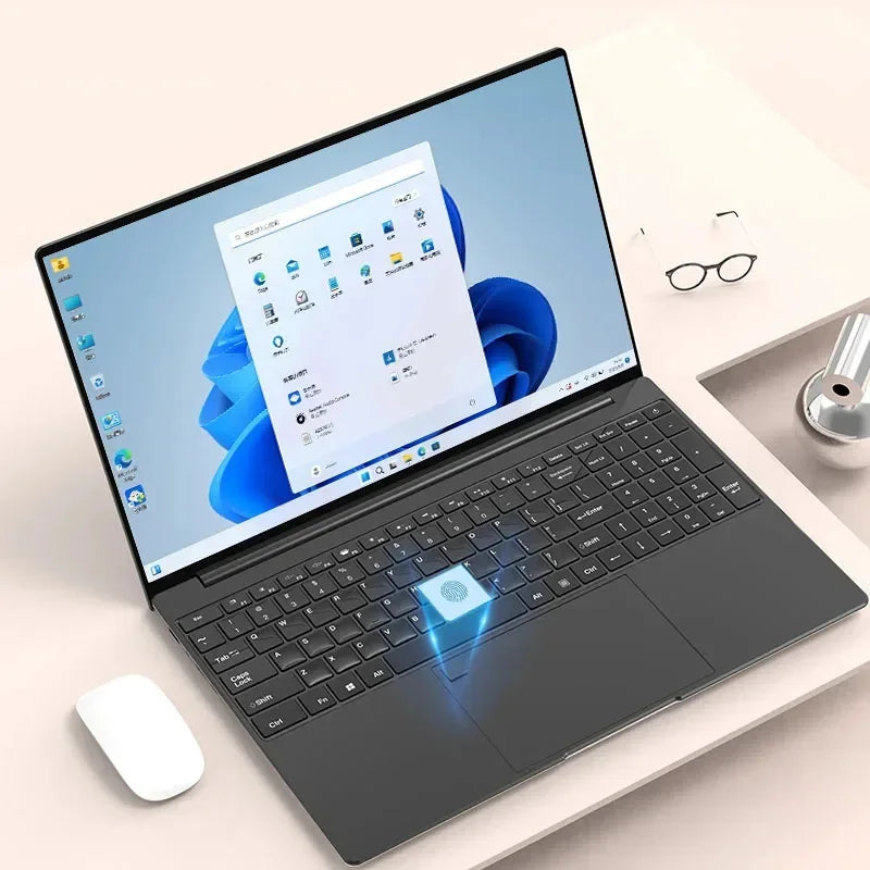 Xiaman 15.6 inch Laptop Computer Intel Celeron N5095 Notebook PC Gamer 16GB DDR4 1TB SSD Office Study Windows 11 1080P Laptops