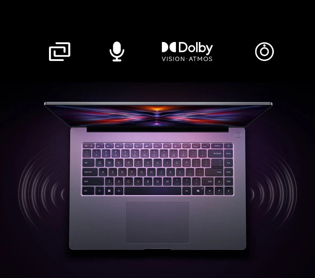 Nouveau PC portable XIAOMI Redmi Book 16 2025 16" 2.5K FHD 120Hz Intel Core 5 210H 220H 32Go SSD 1To Ordinateur PC portable Ultrabook