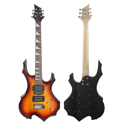 IRIN 6 cordes guitare électrique 24 frettes corps d'érable guitare électrique Guitarra avec sangle de sac pièces et accessoires de guitare nécessaires