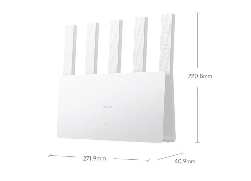 NOUVEAU routeur Xiaomi BE5000 Wi-Fi 7 2,4/5 GHz double fréquence Mesh Port réseau haute vitesse 2,5 G IPTV amplificateur de signal Mi Home