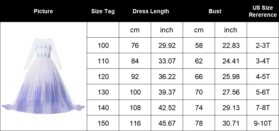 Snow Queen Girls Dress Princess Anna Elsa 2 Dresses Kids Fancy Children Vestidos Birthday Carnival Fancy Party Disguise