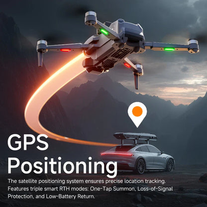 Drone M24 haut de gamme de qualité professionnelle, équipé d'un écran télécommandé 1000M, transmission d'image numérique, quadrirotor sans balais