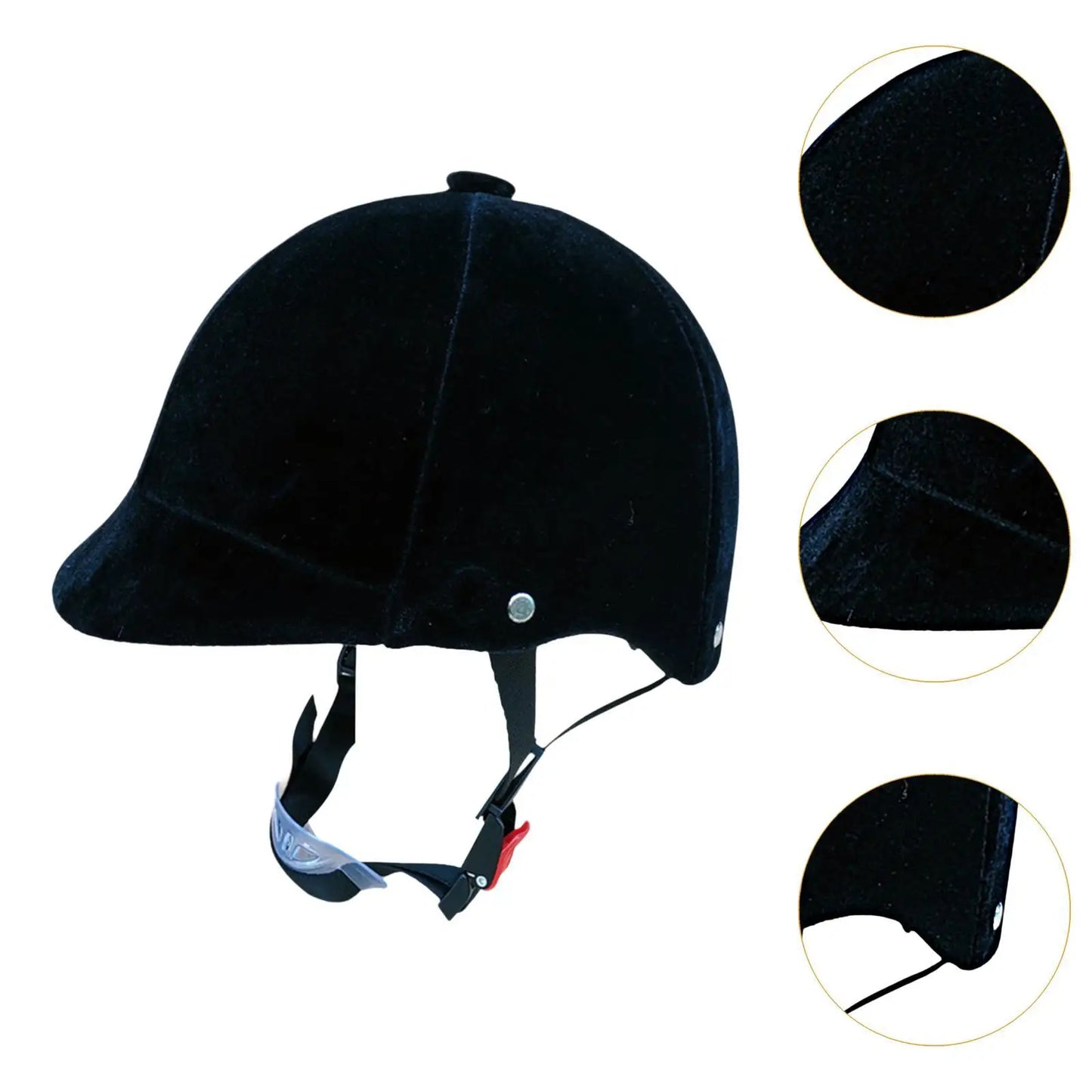 Horse Riding Helmet Equestrian Equipment Professional Lightweight,Riding Cap Riding Hat Starter Equestrian Hat Adjustable