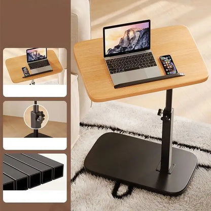 Table d'appoint rotative à hauteur réglable, multifonctionnelle, légère, table d'appoint de canapé, tables à café et à thé, salon, bureau mobile