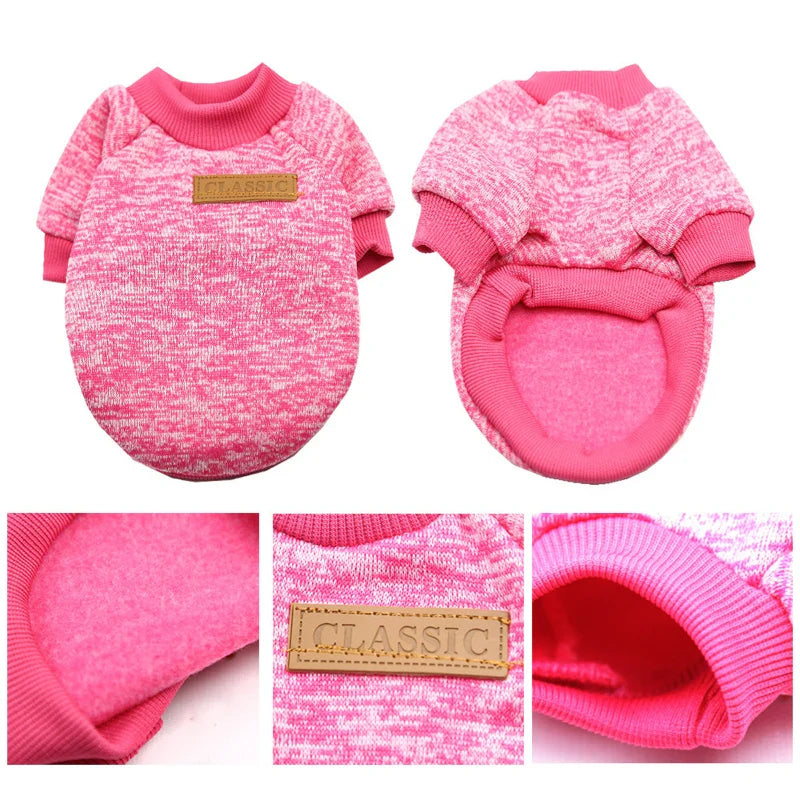 Winter clothes for small dogs, warm coats for Chihuahuas, Schnauzers, Pugs, sweatshirts, casual clothes for dogs and cats, pet access