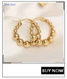 MHS.SUN-Ensemble de Boucles d'Oreilles Creuses en Forme de Cœur, pour Femme et Fille, 3 Paires