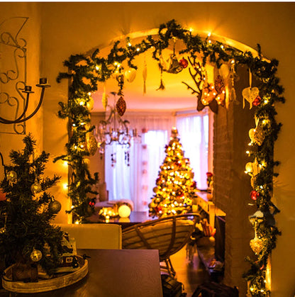 Guirlande lumineuse LED Twinkle Star 100M 50M étanche 8 modes d'éclairage pour jardin extérieur, pelouse, sapin de Noël, décoration de festival