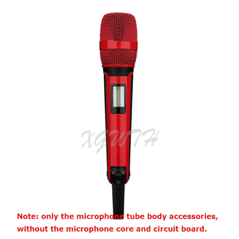 Réparation de remplacement pour Microphone portable sans fil UHF, couvercle SKM9000, boîtier de micro, Tube à tête sphérique en maille, accessoires de corps