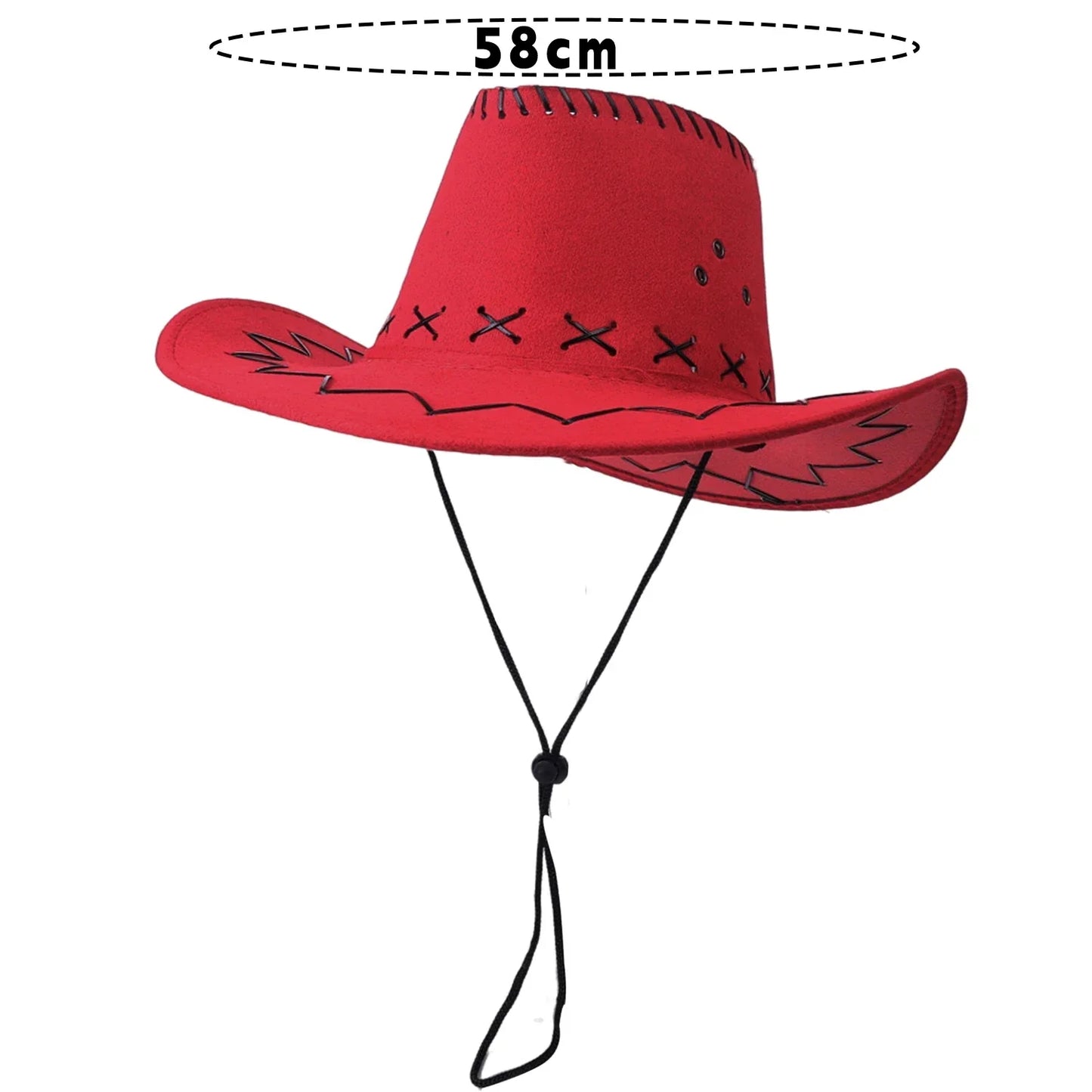 Chapeau de Cowboy Simple pour adultes, casquette de Cowgirl occidentale, accessoires de Costumes d'anniversaire d'halloween, décorations de vacances, cadeaux