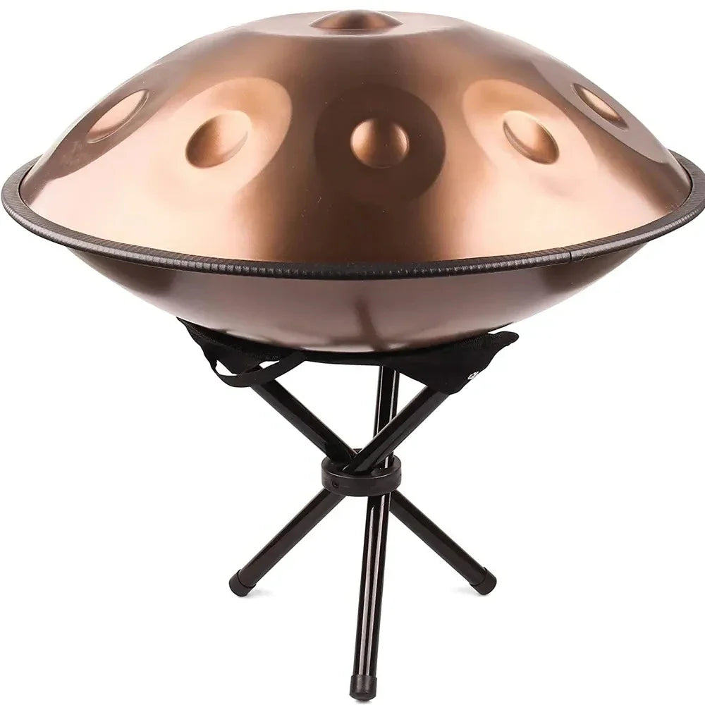 Tambour à main doré 432Hz/440Hz, langue en acier de 22 pouces pour Yoga, méditation, Instrument pour débutant, cadeau 9/10/12/1417 Notes