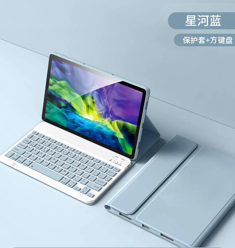 For New Redmi pad 2 11 inch 2025 Case with Keyboard,Detachable Wireless Keyboard+Tablet Cover Redmi pad 2 11" 2025 Funda