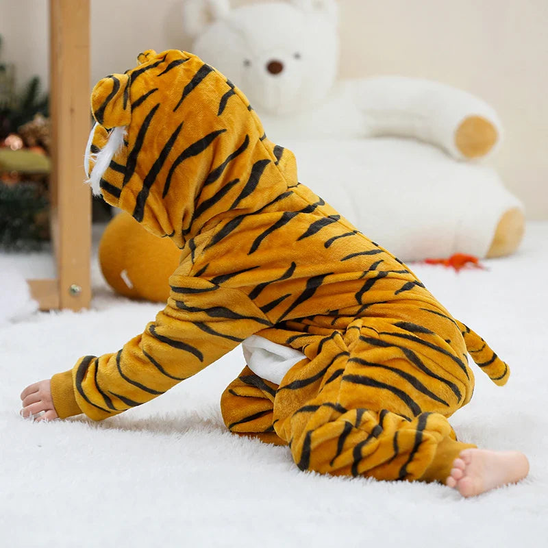 MICHLEY Pyjama grenouillère en flanelle pour Halloween, hiver, avec capuche, pour enfants, déguisement familial, combinaison de nuit, robe de chambre pour garçons et filles
