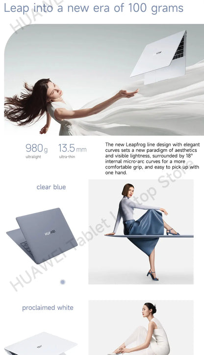 2024 HUAWEI MateBook X Pro Laptop Inter Core Ultra9 185H/Ultra7 155H 32/16GB 2/1TB Netbook 14.2inch 3.1k Touchscreen 120Hz OLED