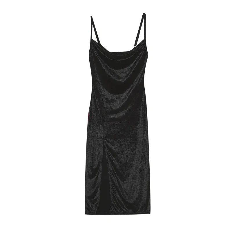 New Spring/Summer Fashion Sexy Slim Fit Split Strap Dress For Women