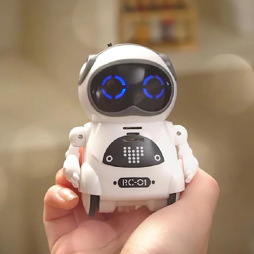 Robot peut parler, Dialogue interactif, reconnaissance vocale, enregistrement, chant et danse, conte d'histoires, Mini jouet Robot intelligent