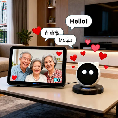 Robots pour maison intelligente |   Interaction vocale, écrans tactiles, détection de mouvement, chats AI, Chatbots, robots d'apprentissage éducatif