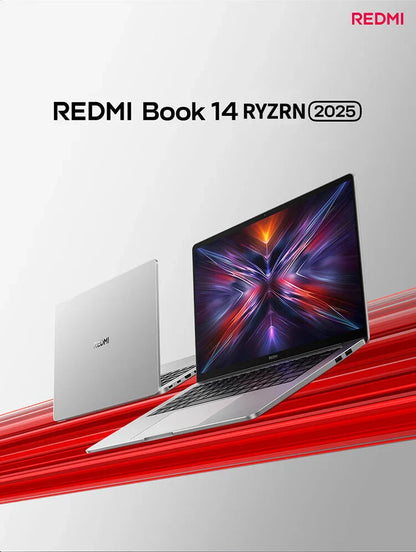 Xiaomi Laptop Redmi Book 14 2025 Ryzen 7-7735H/R5-7535H Radeon 680M/660M RAM 16GB 512GB SSD 14-inch 60Hz Screen Notebook Slim PC